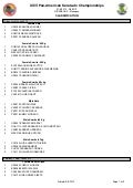 26th panamerican karate championships
