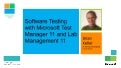 Software Testing with Microsoft Test Manager 11 and Lab Management