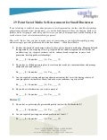 29 Point Social Media Self-Assessment Test