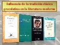 Tradición clásica en literatura