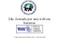 2da. Jornada Por Una Web Sin Barreras