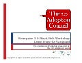 Enterprise 2.0 Black Belt Workshop: Business Case, Planning, and Adoption