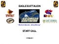1FEB2011 Staff Call Slides