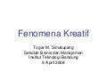 Fenomena Kreatif