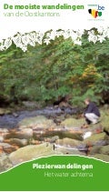 De mooiste plezier wandelingen van de Oostkantons Vakantie brochure
