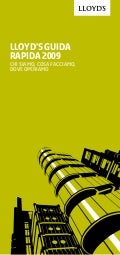 Lloyd&rsquo;s quick guide 2009