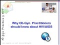 2 why ob gyn practitioners should know about hiv aids