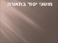 מושגי יסוד בתאורה
