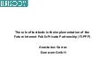A. Gavras (Eurescom): The role of testbeds in the implementation of the Future Internet Public Private Partnership (FI-PPP) 