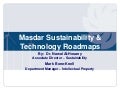 Sustainability & Tech Roadmaps - Ontario Clean Technology Business to Business Seminar