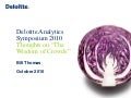 3. thurs 1130 1215 thomas - analytics all around us
