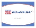 Why People Buy Stock