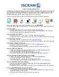 How to Contribute to ISCRAM2011 Live