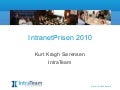 IntranetPrisen 2010 - Chr. Hansen