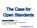 The Case For Open Standards