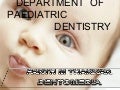 anterior cross-bites in primary mixed dentition-pedo