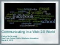 Communicating in a Web 2.0 World
