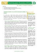 Novidades Legislativas Nº 35 | 23/05/2012