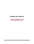 36. Business Case Template