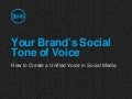 How to Develop Your Brand's Social Tone of Voice