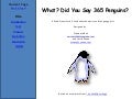 What? Did You Say 365 Penguins?