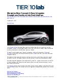 Mercedes-Benz Concept A-Class Integrates Smartphone Functions into Dash Interface