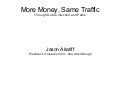 More Money, Same Traffic, List Building & Paths