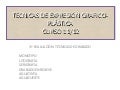 3 catálogo técnicas de expresión grafico plastica