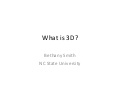 How Does 3D Work?