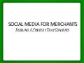 3dcart Social Media Merchants Webinar