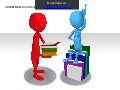 3D slide man - knowledge