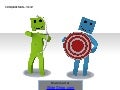 3D Square Man - Target