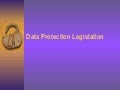 3e - Data Protection