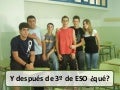 Y después de 3º de ESO ¿qué?