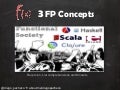 3 FP Concepts: Recursion, List Comprehensions and Monads
