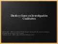 Invest. Cualitativa (3):  Fases de la Investigacion Cualitativa