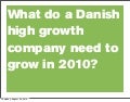Growth requirements in 2010