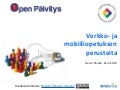 Verkko- ja mobiiliopetuksen perusteita