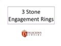 3 stone engagement rings