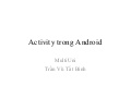 IT120-4. Activity Trong Android