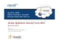 Geneva Application Security Forum: Vers une authentification plus forte dans les applications web"