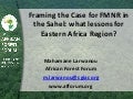 Dr. Larwanou Mahamane: FMNR across the Sahel #BeatingFamine