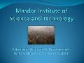 Education, Research & Development Within MasdarCity