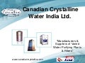 Water Purifying System by Shivsu Canadian Clear International Ltd., Chennai