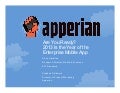 451 Research  Apperian Webinar