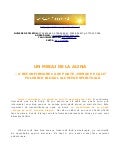 Ioan Muntean - Un mesaj de la Alina - O reconfirmare ca se poate „merge pe cale” folosind blogul Alchimie Spirituala