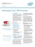 Intel AppUp Java SDK Overview