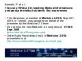 The use of Web 2.0 in teaching Medical Informatics to postgraduate medical students: first experiences [4 Cr3 1530 Bamidis]