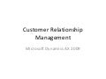4 crm setup