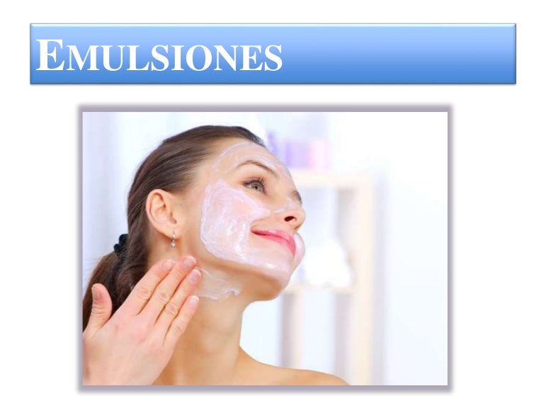 Resultado de imagen de emulsion definicion